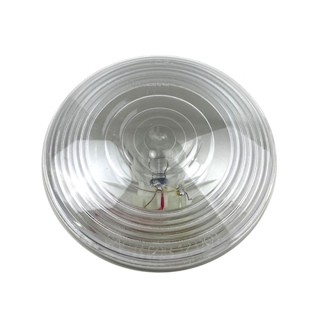 Truck-Lite 40 Series, Incandescent, Clear Round, 1 Bulb, Back-Up Light, PL-2, 12V 40204-P
